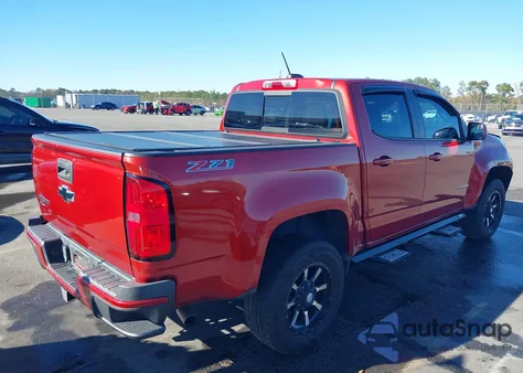 2016 Chevrolet Colorado Z71 из США, поврежденный, VIN 1GCGSDE34G1185547